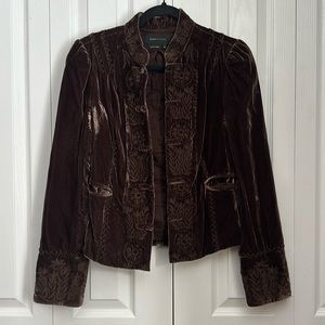 Velvet Embroidered Jacket